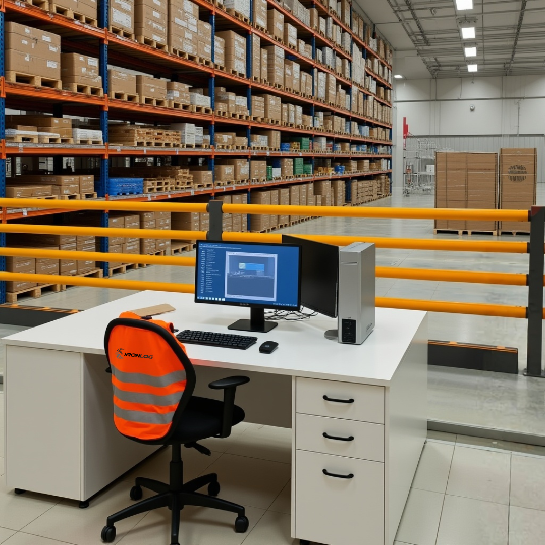 UFFICIO LOGISTICO IN MAGAZZINO